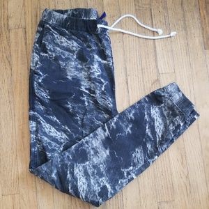 H&M Divided Joggers pants with marble design